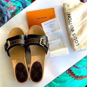 Louis Vuitton cottage mule 39